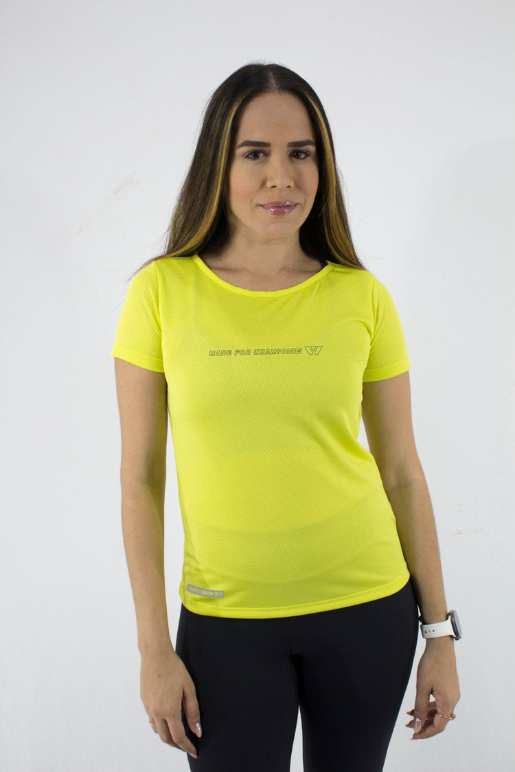 Camiseta Dry Fit Feminina Waw | Leve, Respirável e com Secagem Rápida - E21Aero Dry II - Waw