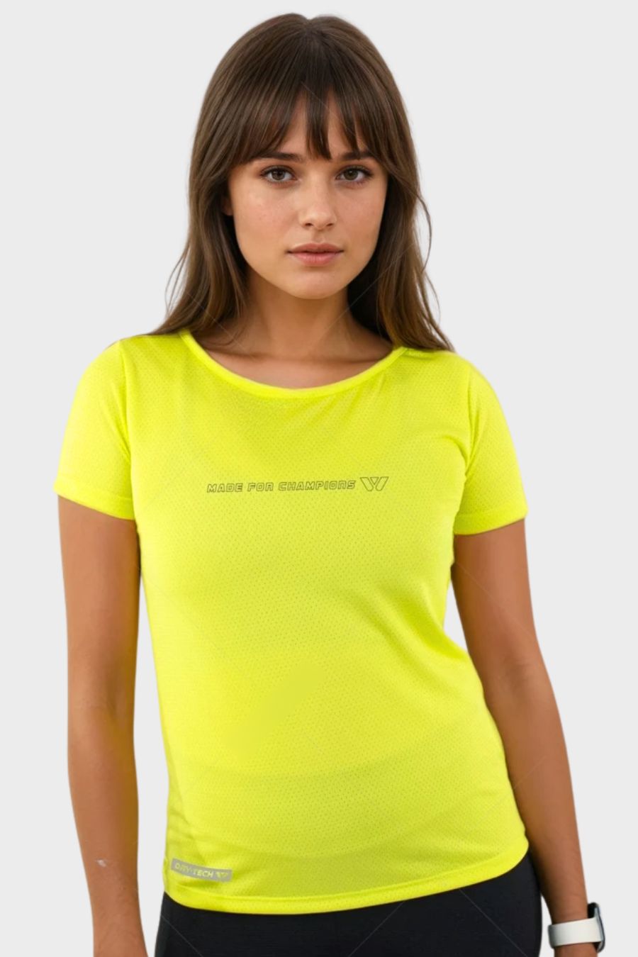 KIT Camiseta Waw Dry Fit Aero Dry 035 Feminino amarelo 2 - Waw